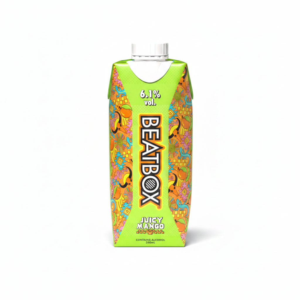 BEATBOX Juicy Mango 330ml (Væntanlegt 2026)