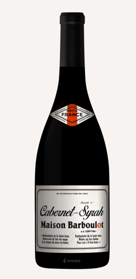 Maison Barbelout Cabernet Shiraz