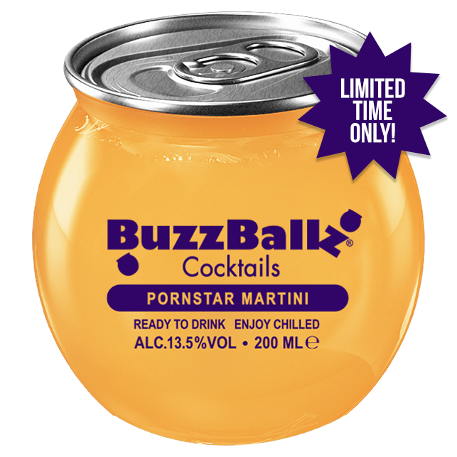 Buzzballz Buzzballz Pornstar Martini 200ml, 13,5%