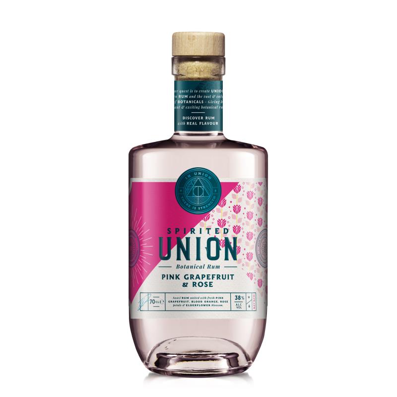 Union pink grapefruit & rose 700ml