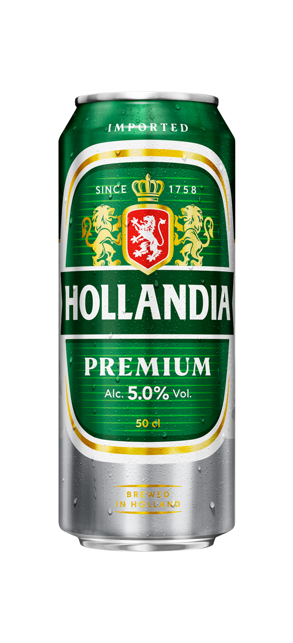Hollandia Premium 4,7% 500ml Dós