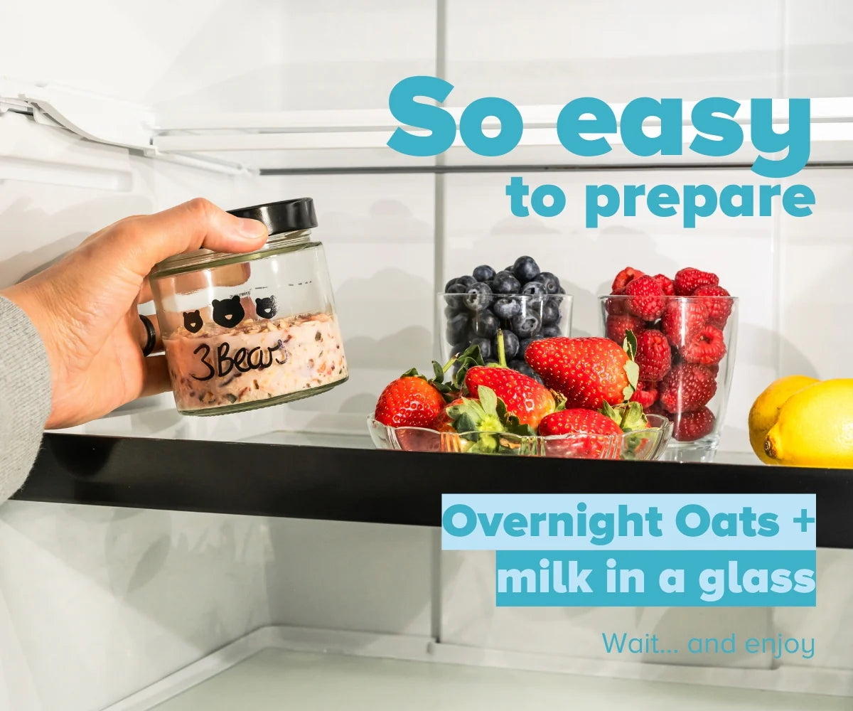 3Bears Overnight Oats - Coconut Cocoa, 400g