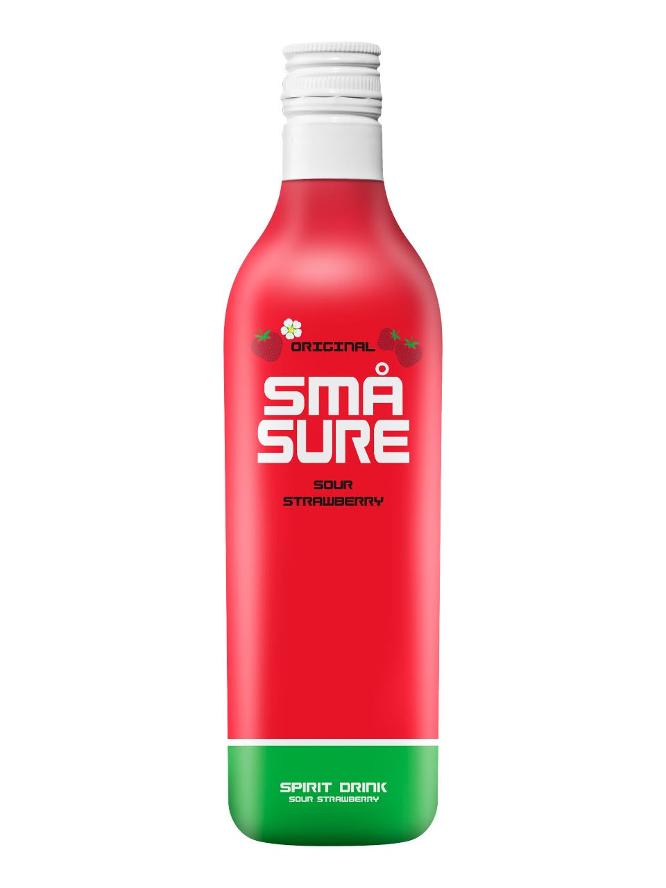 Smá Sure Sour Strawberry 500ml Plast