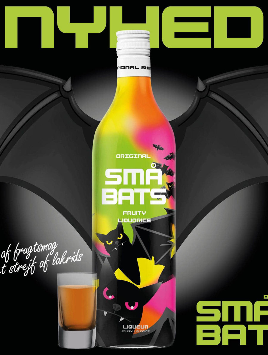 SMA BATS Fruity Licorice 1000ml Gler