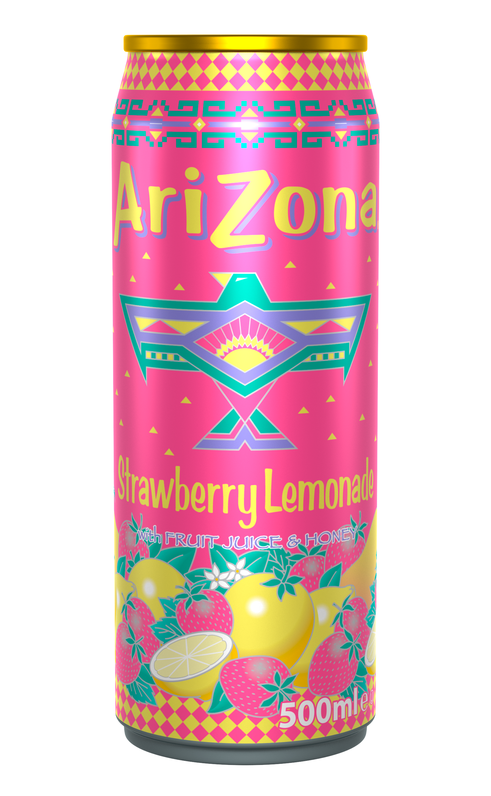 Arizona Strawberry Lemonade Dós 500ml