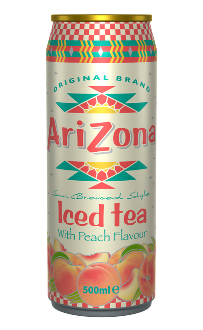 Arizona Peach Tea Dós 500ml