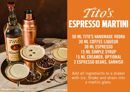 Tito's Handmade Vodka 1ltr