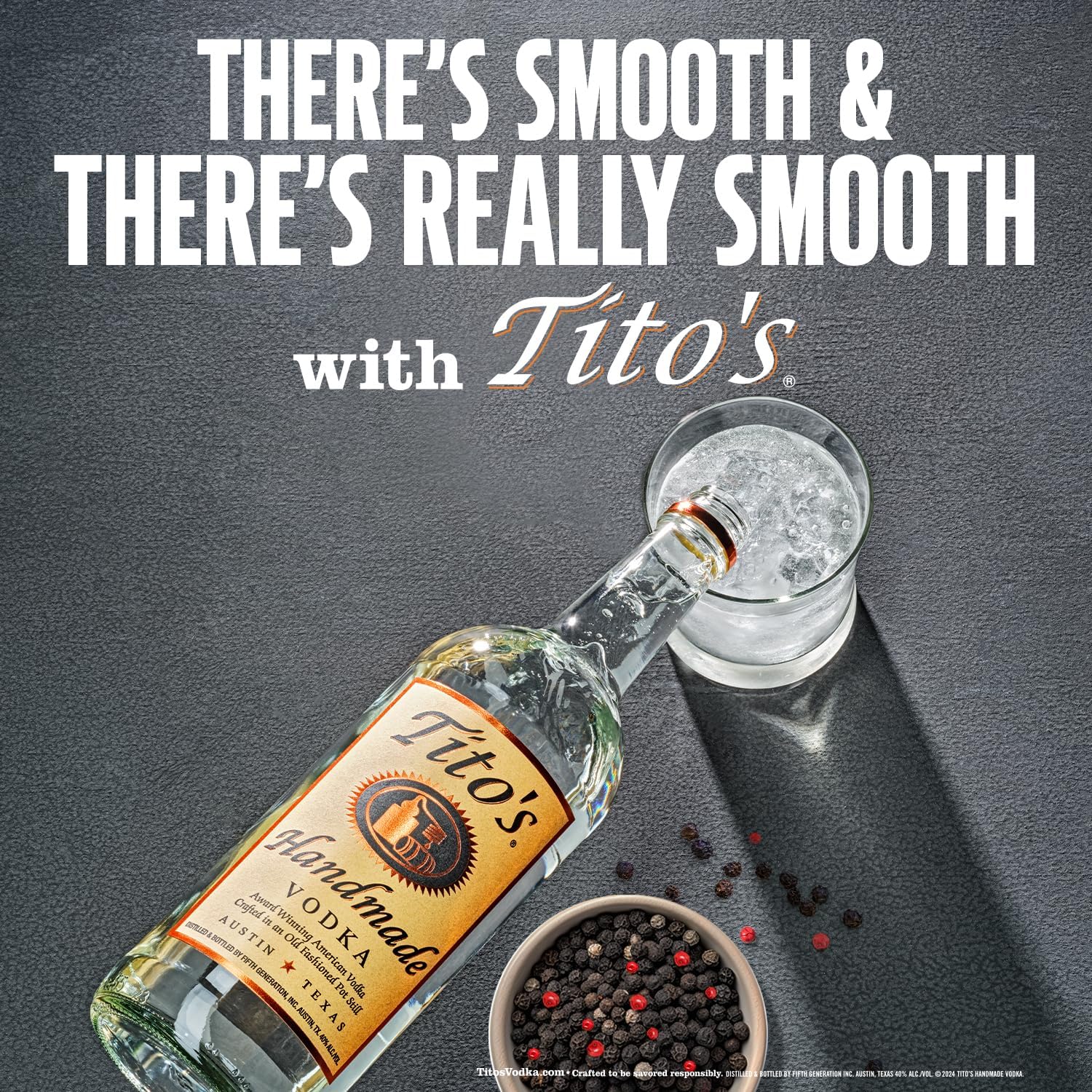 Tito's Handmade Vodka 1ltr