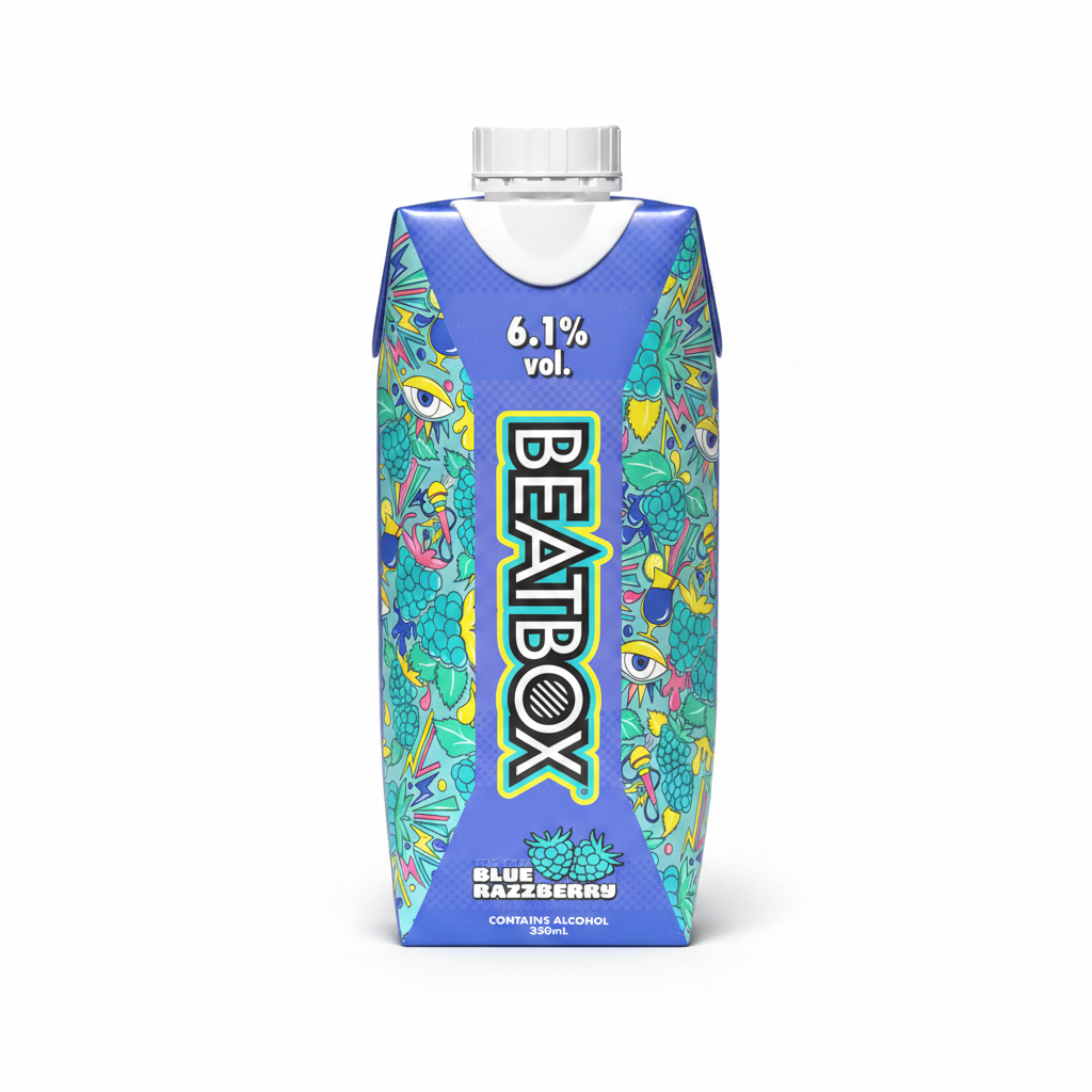 BEATBOX Blue Razzberry 330ml (Væntanlegt 2026)