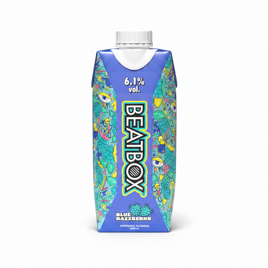 BEATBOX Blue Razzberry 330ml (Væntanlegt 2026)