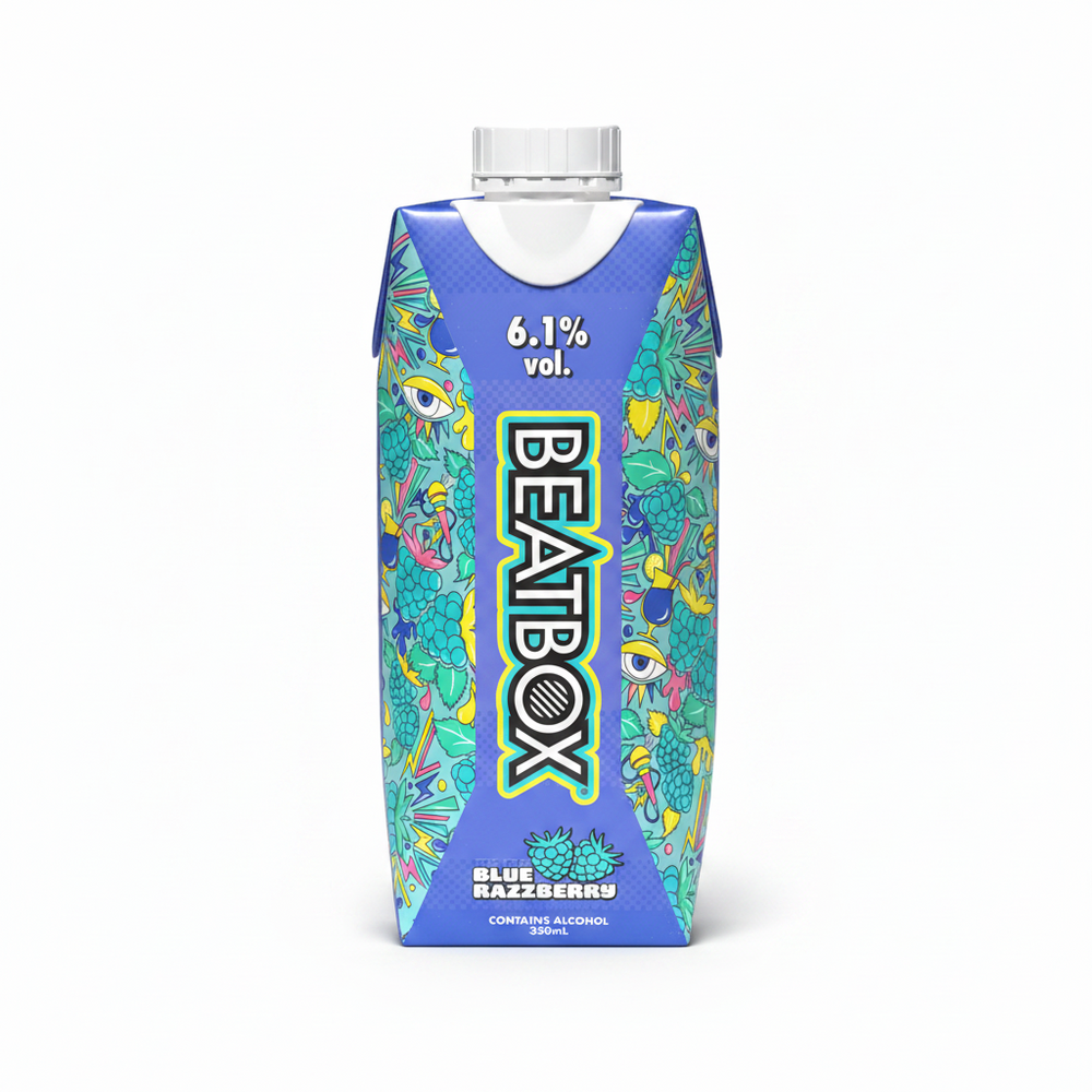 BEATBOX Blue Razzberry 330ml (Væntanlegt 2026)