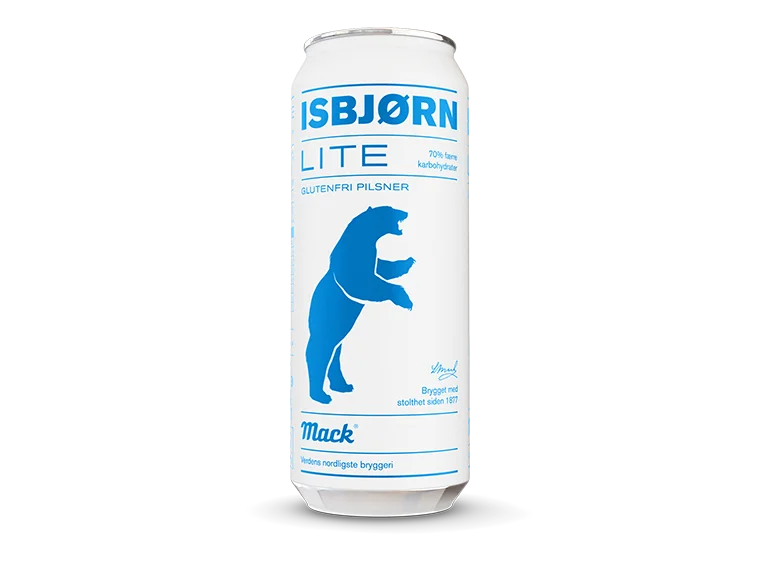 Isbjörn Lite 4,5% 500ml Dós. 24 dósir