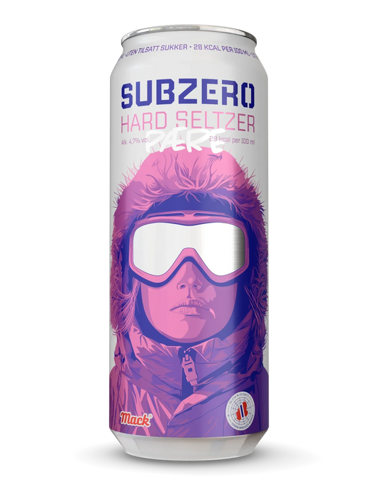 Subzero Hard Seltzer Pære 500ml (Væntanlegt 2026)