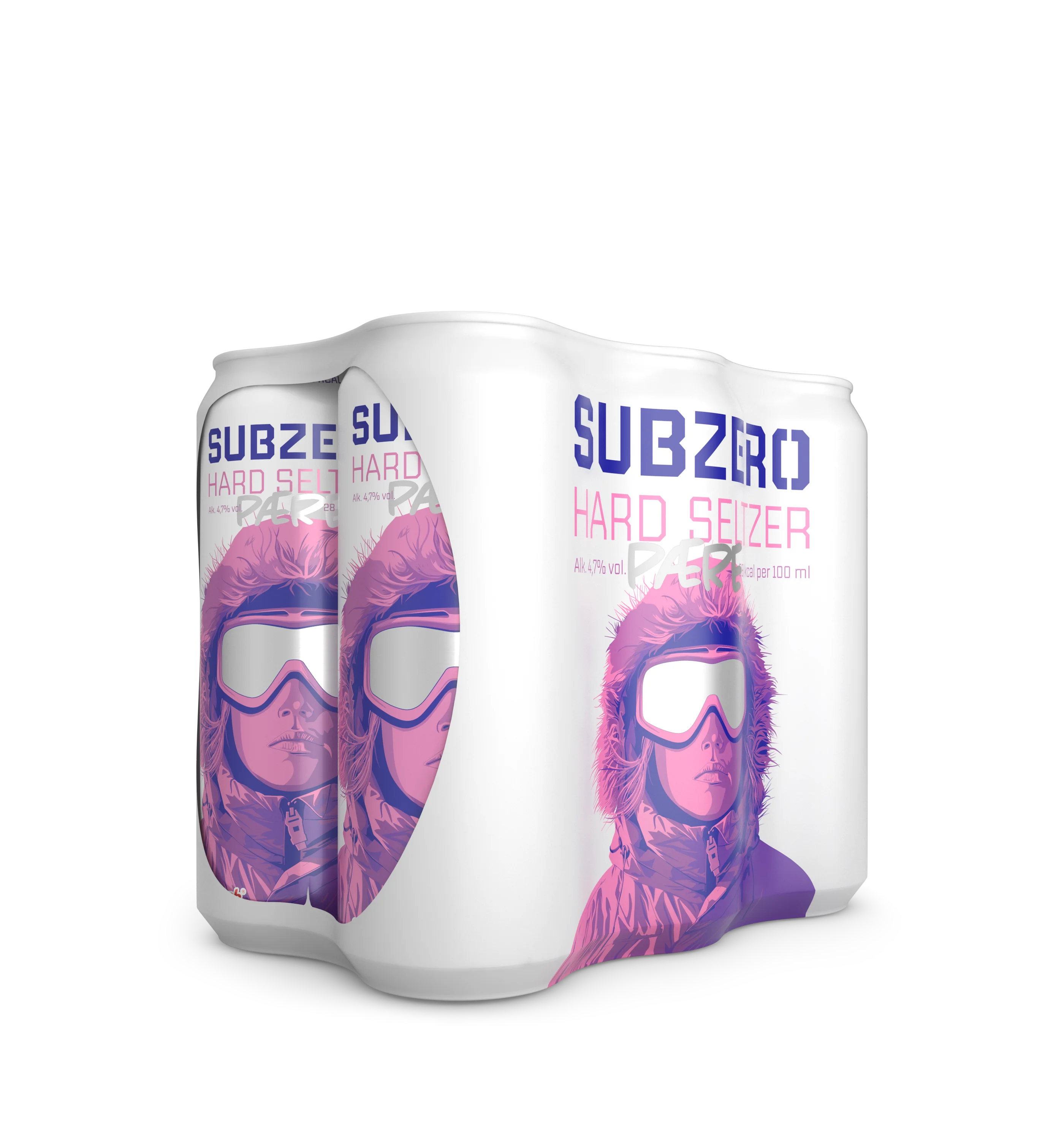 Subzero Hard Seltzer Pære 500ml (Væntanlegt 2026)