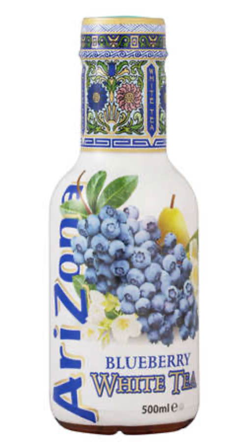 Arizona Blueberry White Tea PET 500ml