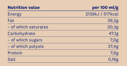 HealthyCo úrvals Heslihnetusúkkulaði