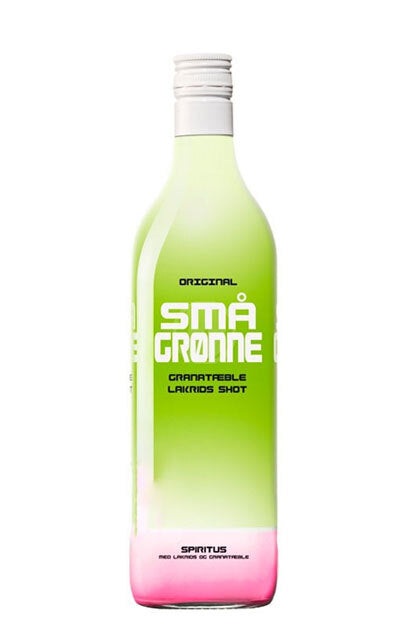 Smá Grönne Lakkrís 1000ml Gler