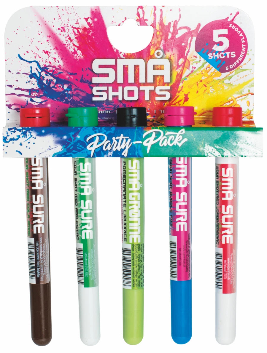 Sma Shots 5 x 2cl plast