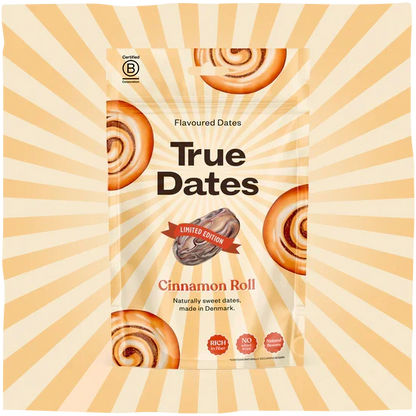 TRUE dates Cinnamon Roll