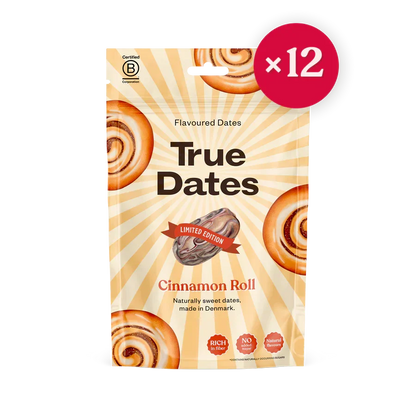 TRUE dates Cinnamon Roll