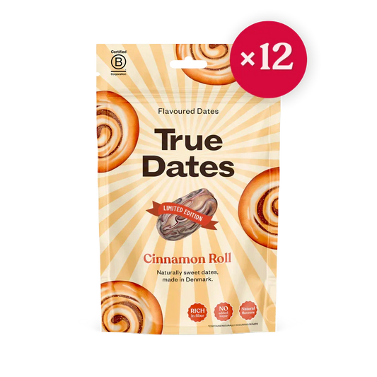 TRUE dates Cinnamon Roll