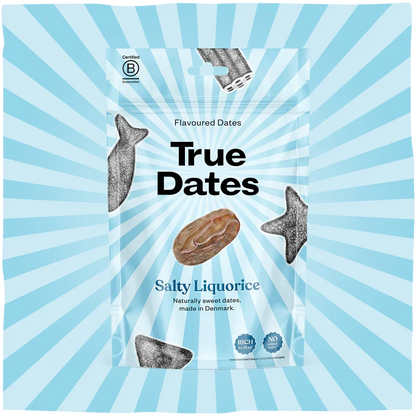 TRUE dates Salty Liquorice