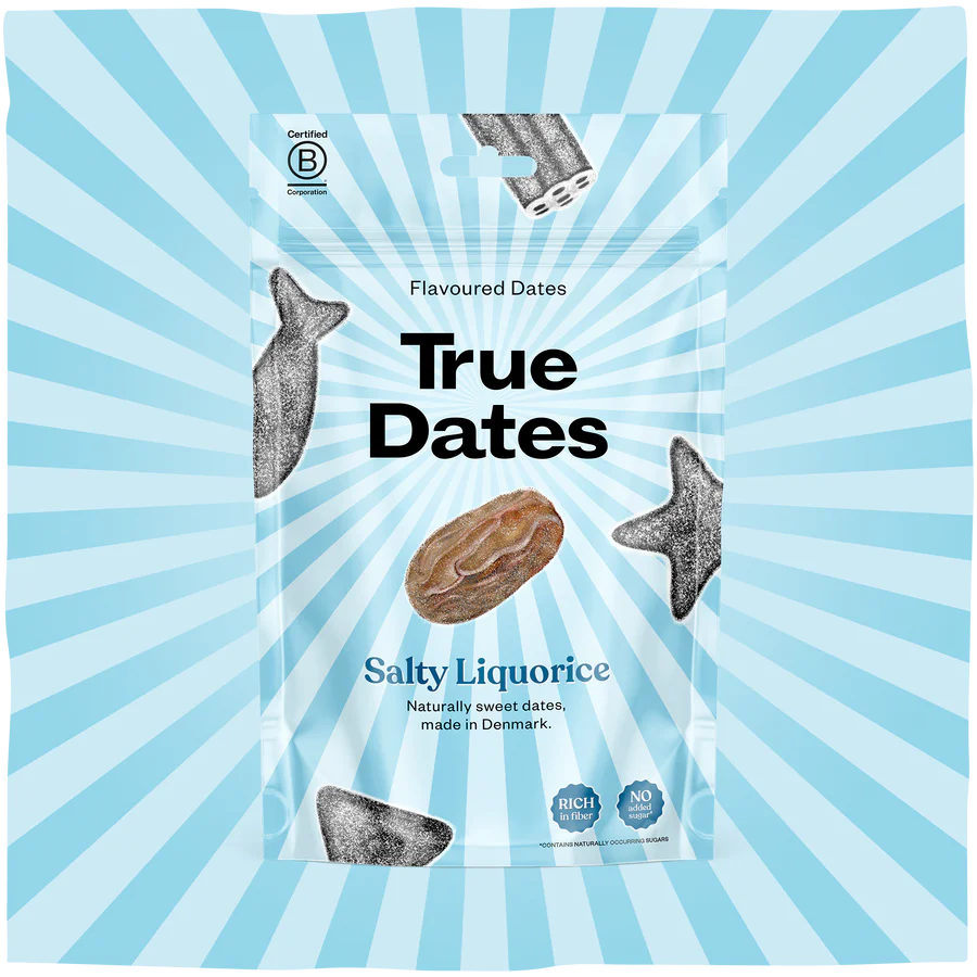 TRUE dates Salty Liquorice