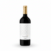 A bottle of Counta Orgas Toro red wine, featuring a white label with a delicate gold trellis pattern and a gold foil-wrapped neck, set against a solid dark teal background.