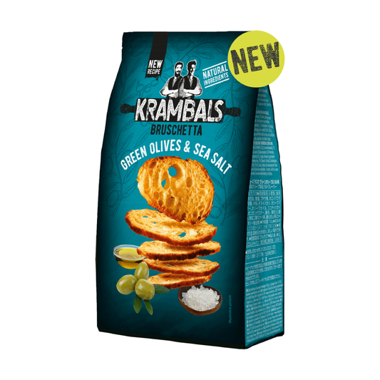 Krambals Green Olives & Sea Salt