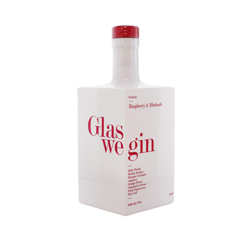 Glas we gin raspberry and rhubarb 700ml