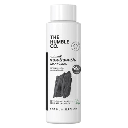 HUMBLE Náttúrulegt Munnskol Kola "Minta-Charcoal"