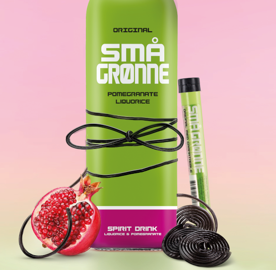 Smá Grönne Lakkrís 500ml Plast