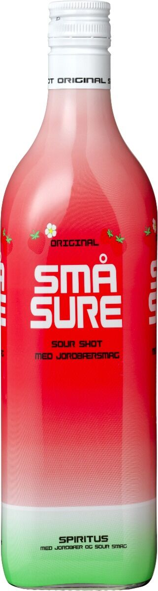 Smá Sure Jordbær 500ml Plast