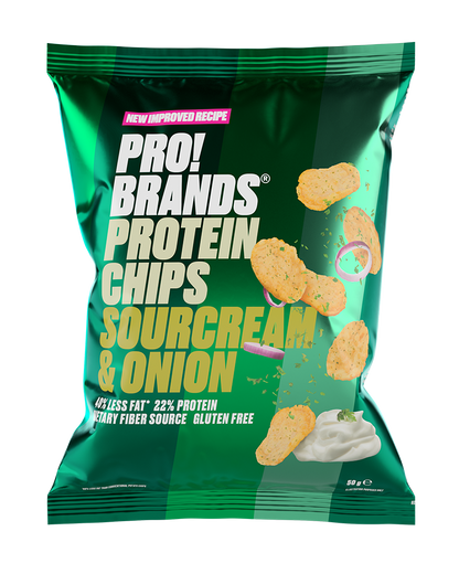 PROBRANDS  Protein Chips Sourcream & Onion 50gr