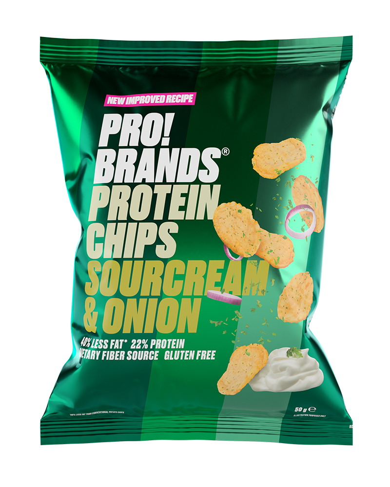 PROBRANDS  Protein Chips Sourcream & Onion 50gr