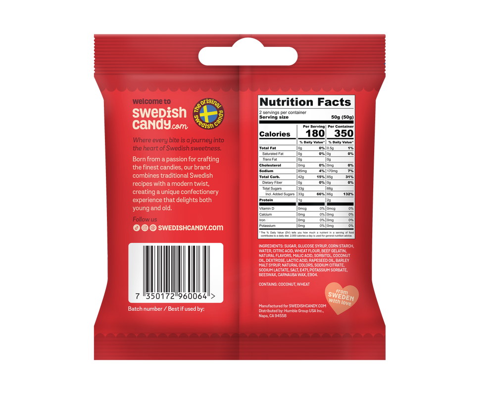 Swedish Candy - Cola - 100g