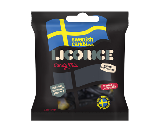 Swedish Candy - Licorice - 100g