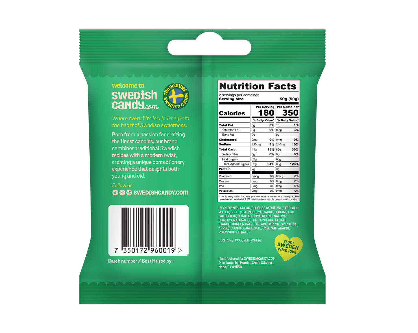 Swedish Candy - Sour- 100g