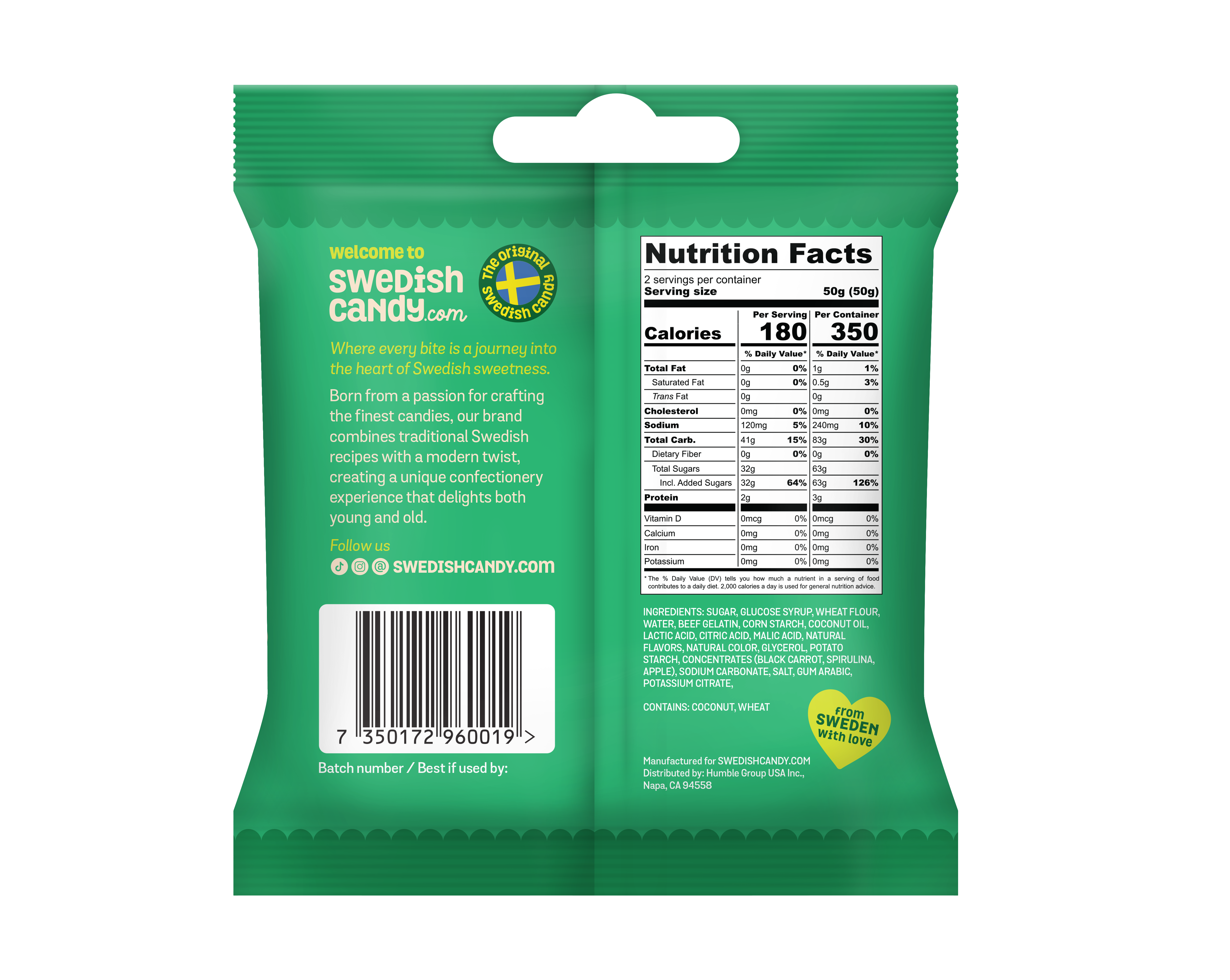 Swedish Candy - Sour- 100g