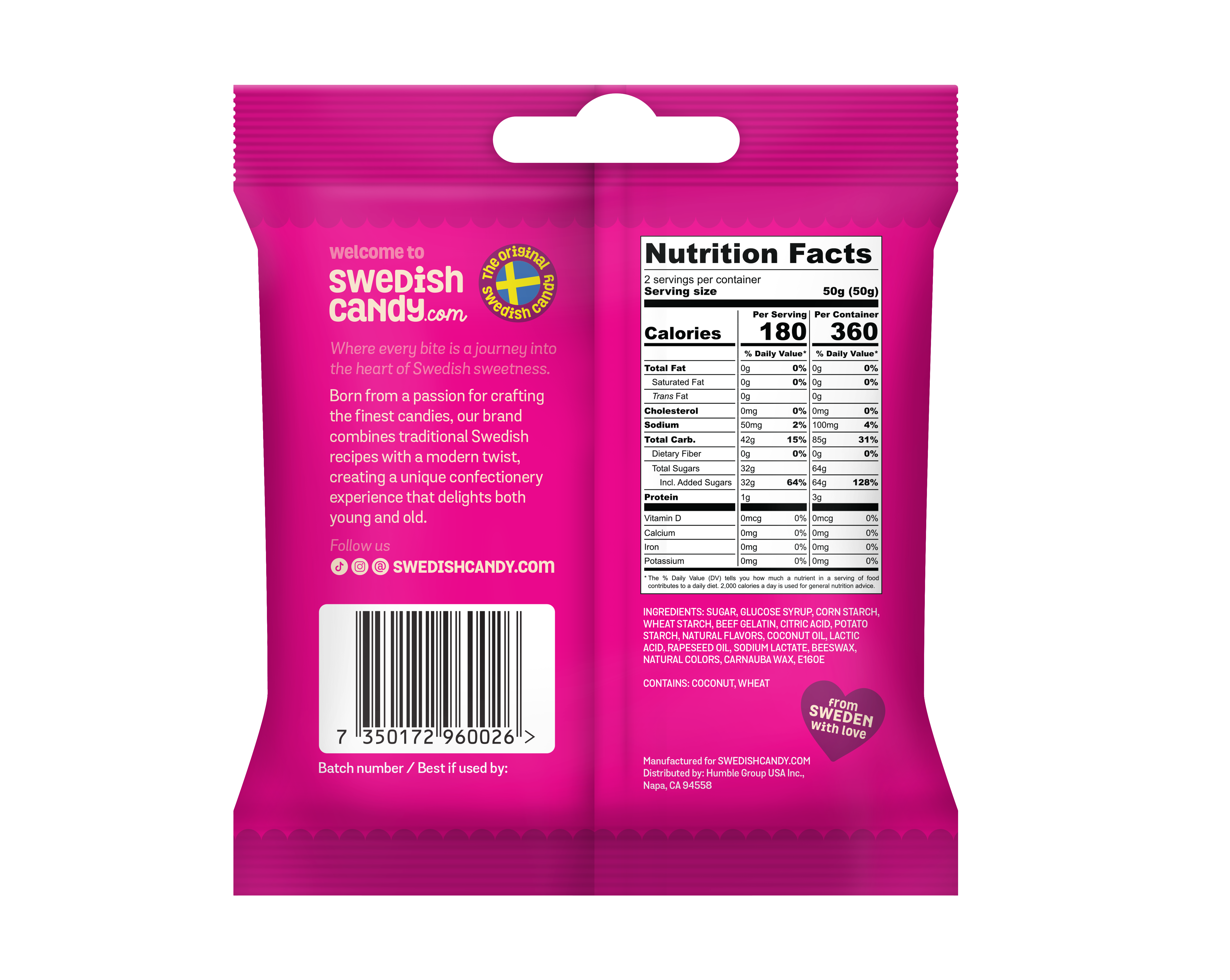Swedish Candy - Sweet- 100g