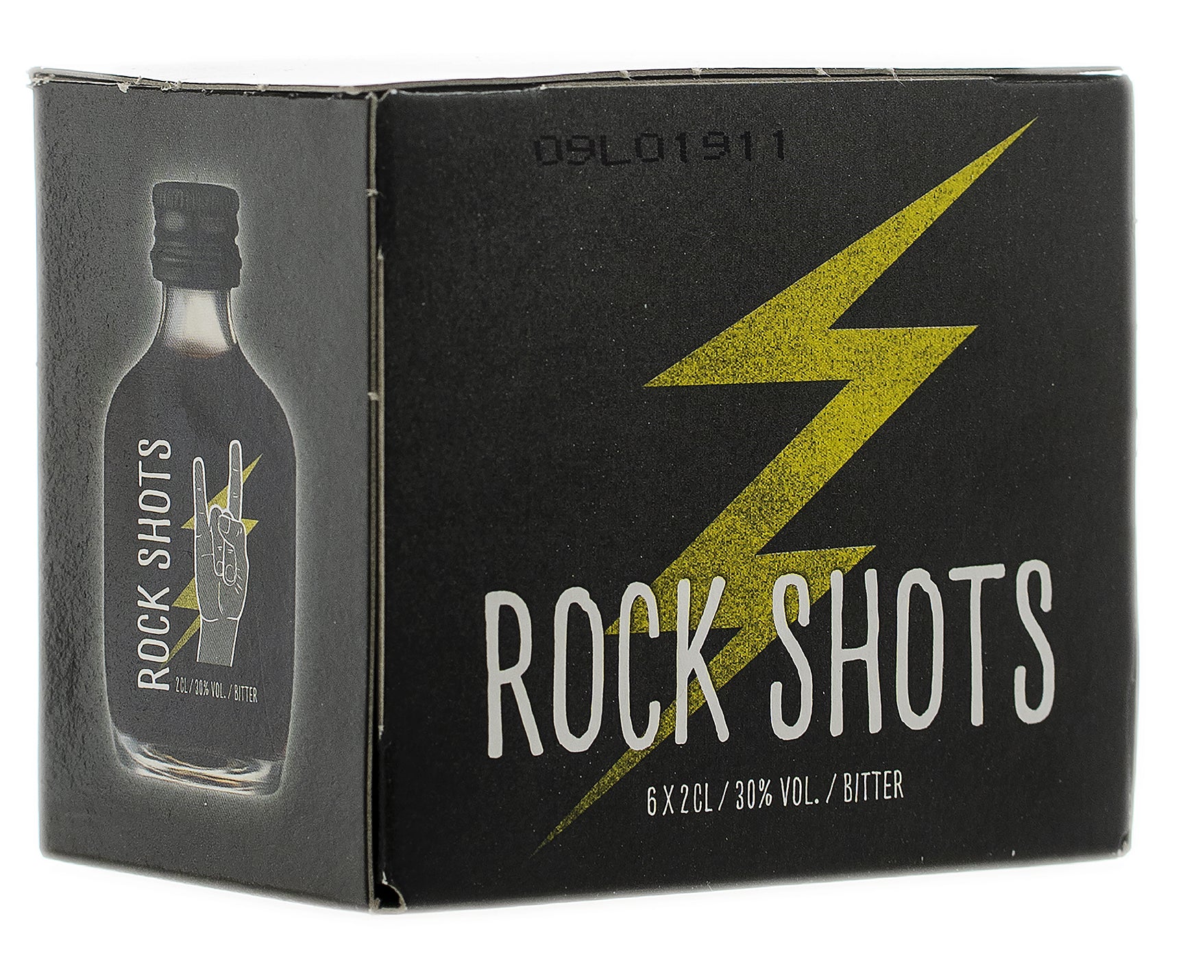 Rock shots Lakkrís (6 x 2cl smá flöskur)