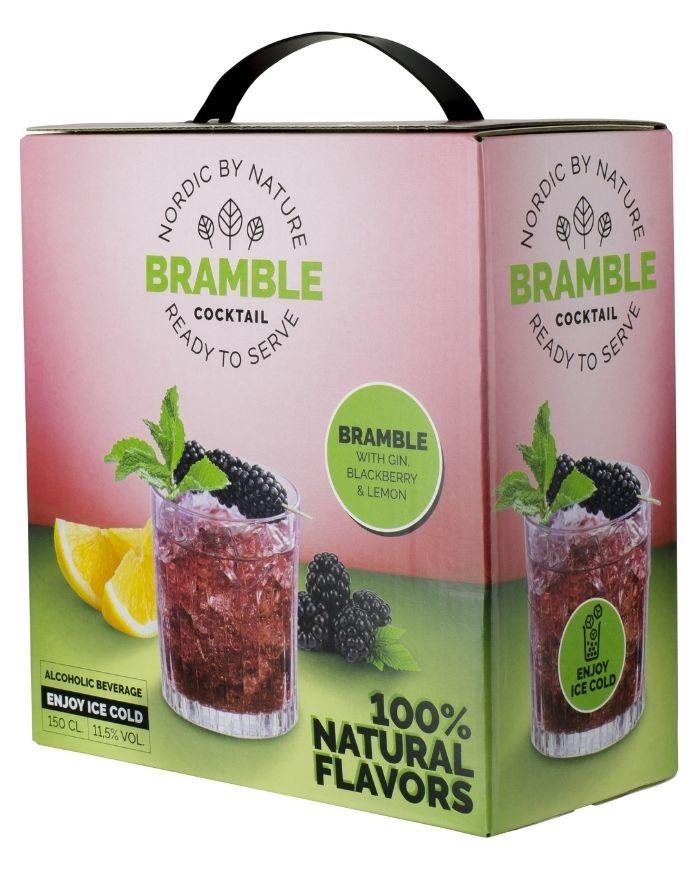 Nordic By Nature Bramble Coctail with Gin, Blackberry & Lemon1,5Ltr