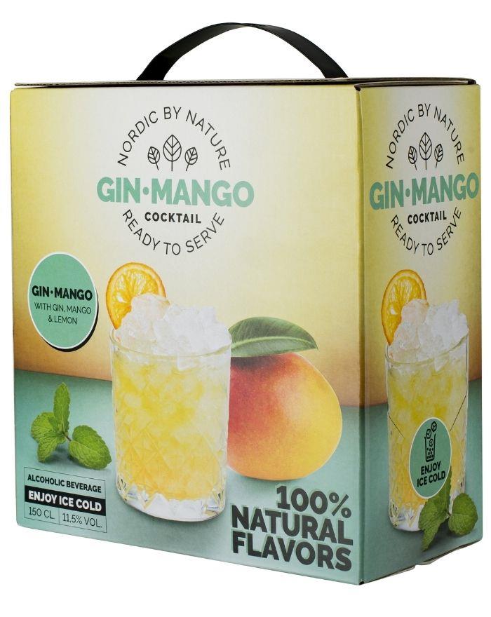 Nordic By Nature Gin Mango Coctail 1,5Ltr. 11,5%